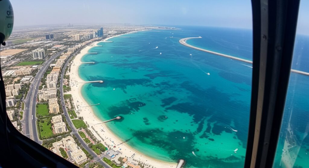 1. Corniche & Marina Mall Helipad Classic City Views