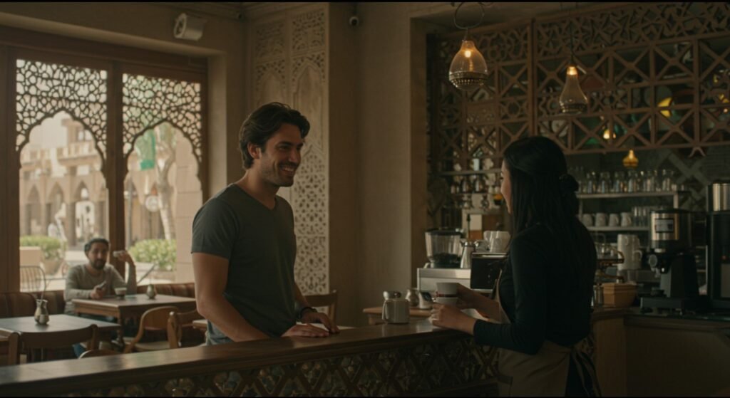 3. Coffee Shop Hopping in Al Bateen or Khalifa City