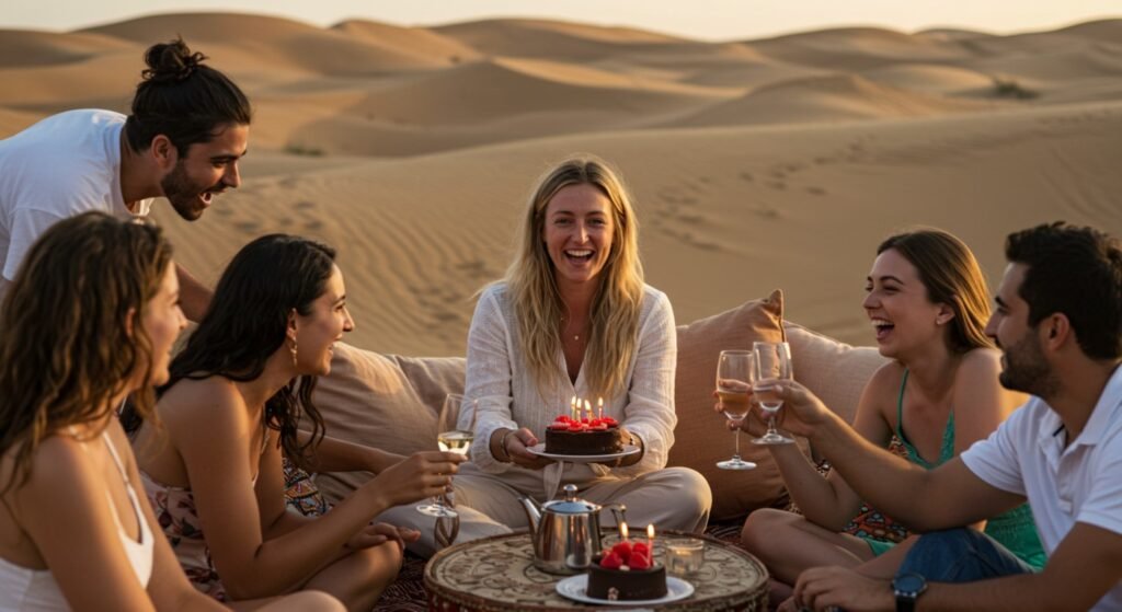 3. Private Desert Safari with a Luxury Dinner Setup
