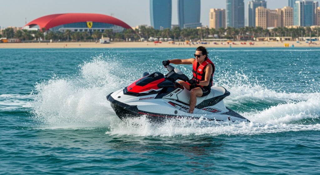 5. Jet Ski Tours along Yas Island