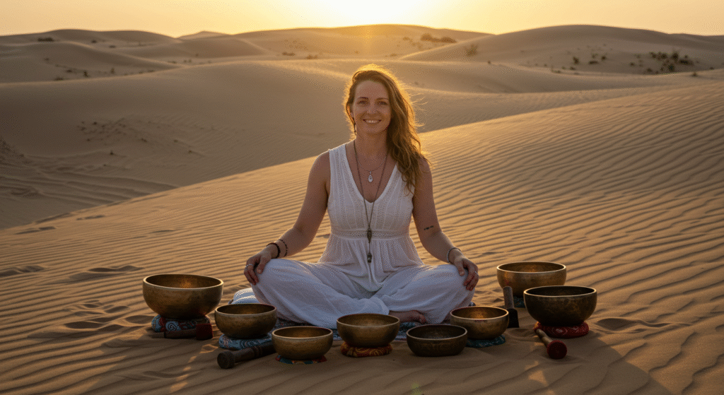 7. Stargazing or Sound Baths in the Desert