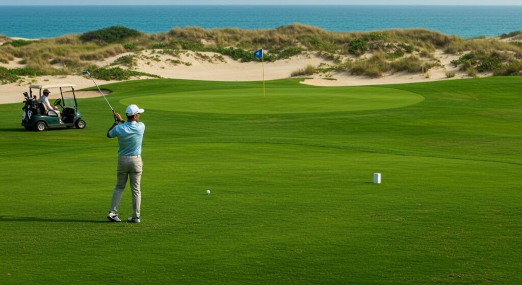 8. Tee Off at Saadiyat Beach Golf Club or Watch a Polo Match