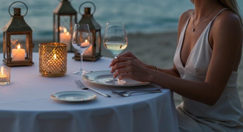 9. Host a Private Dinner on the Beach or at Sea