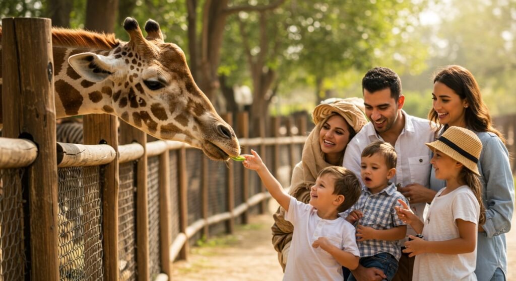 9. Spend the Day at Emirates Park Zoo