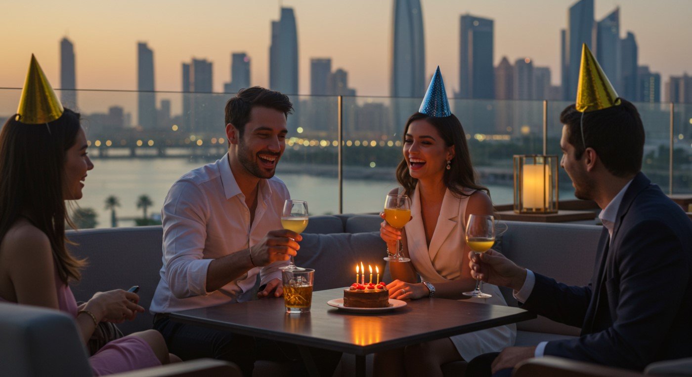 Birthday in Abu Dhabi