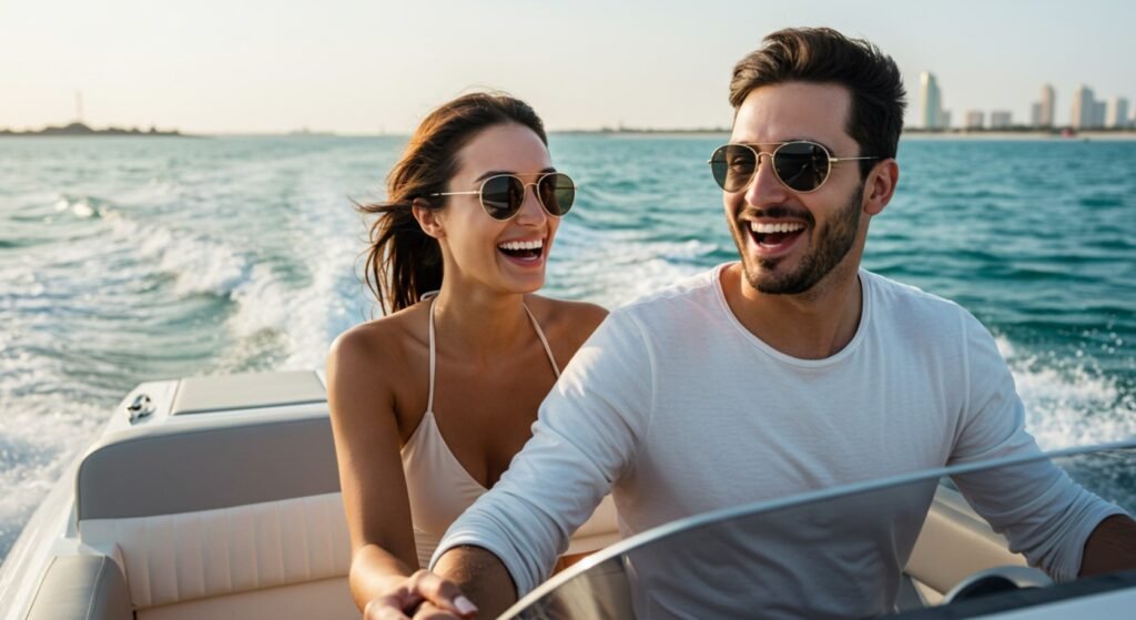 places to visit by yacht in Abu Dhabi