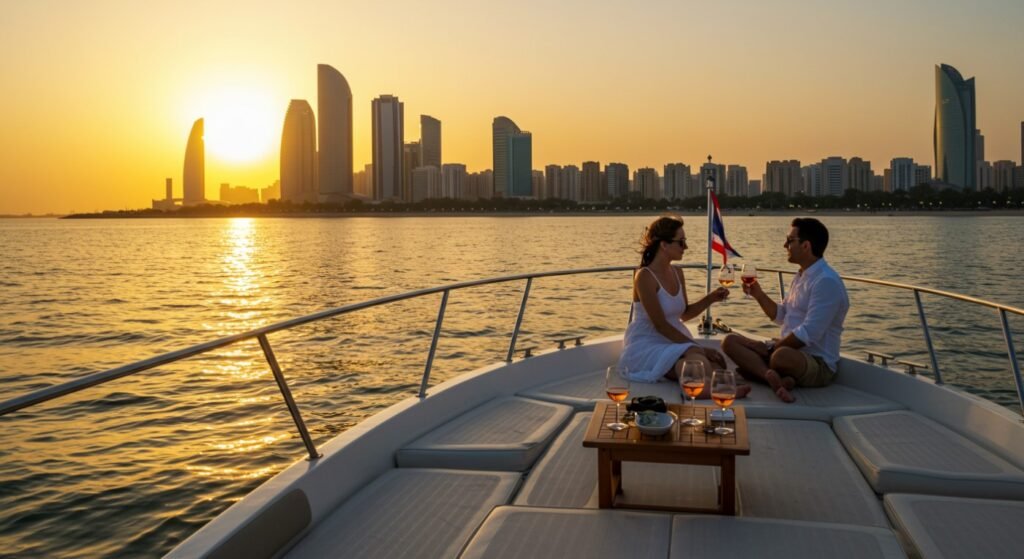 Popular Sunset Cruise Routes Around Abu Dhabi