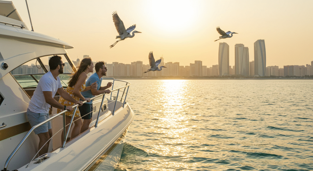 Flamingos, Herons, and Coastal Birds